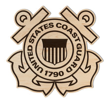 Load image into Gallery viewer, Coast Guard Seal Wall Hanging*