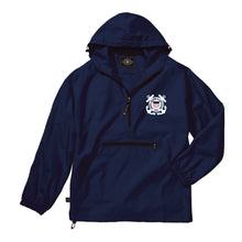 Load image into Gallery viewer, Coast Guard Seal Youth Pack-N-Go Pullover