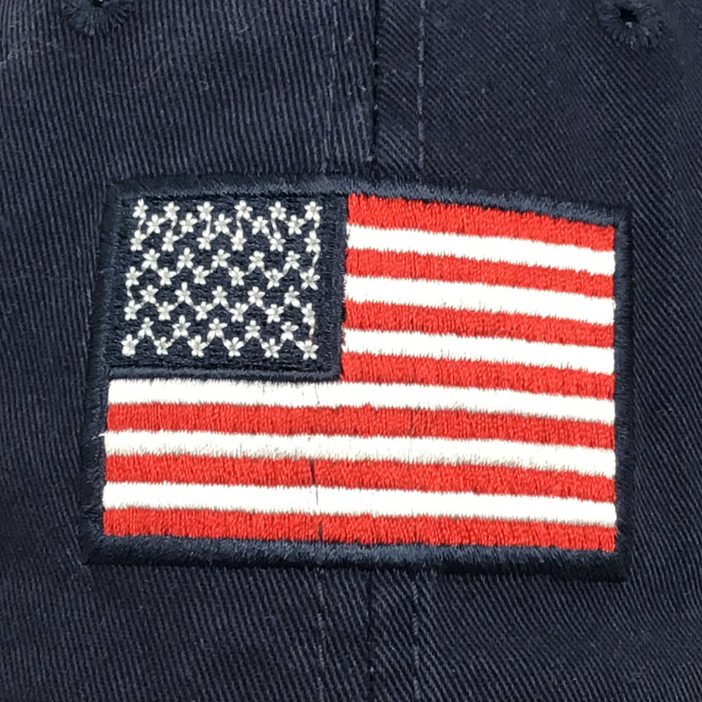 ARMED FORCES GEAR AMERICAN FLAG HAT (NAVY) 3