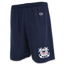 Load image into Gallery viewer, COAST GUARD CHAMPION SEAL LOGO COTTON SHORT (NAVY)