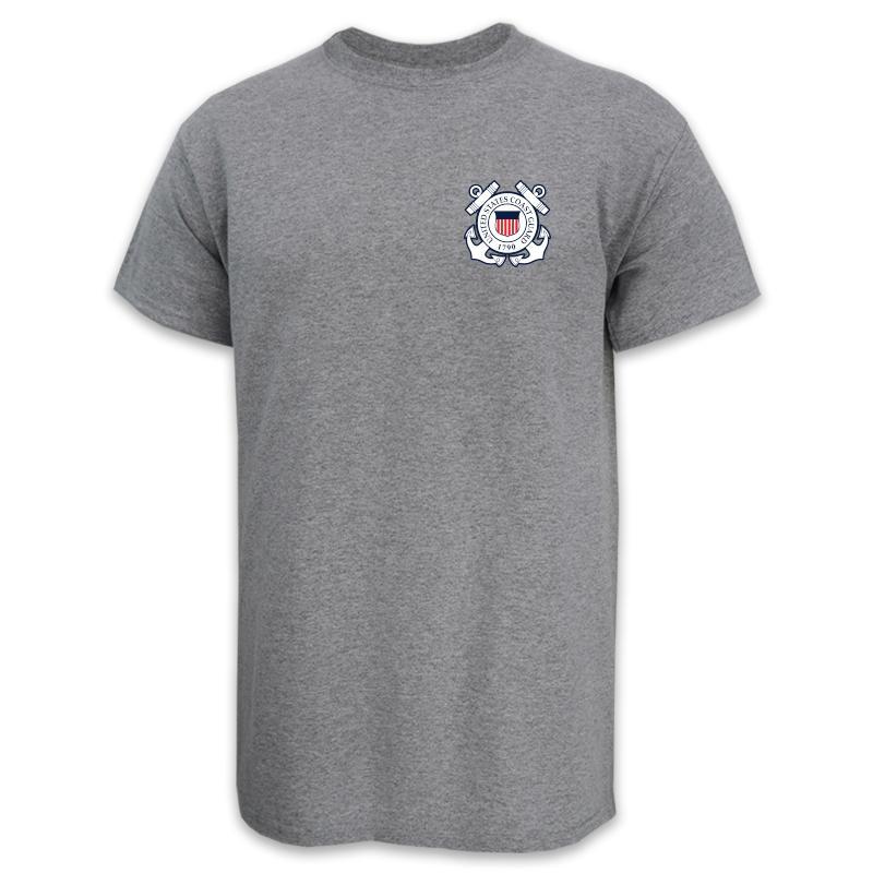 COAST GUARD SEAL LOGO T-SHIRT (GREY)