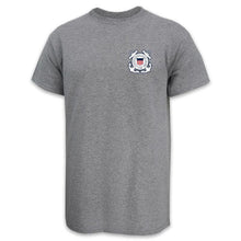 Load image into Gallery viewer, COAST GUARD SEAL LOGO T-SHIRT (GREY)