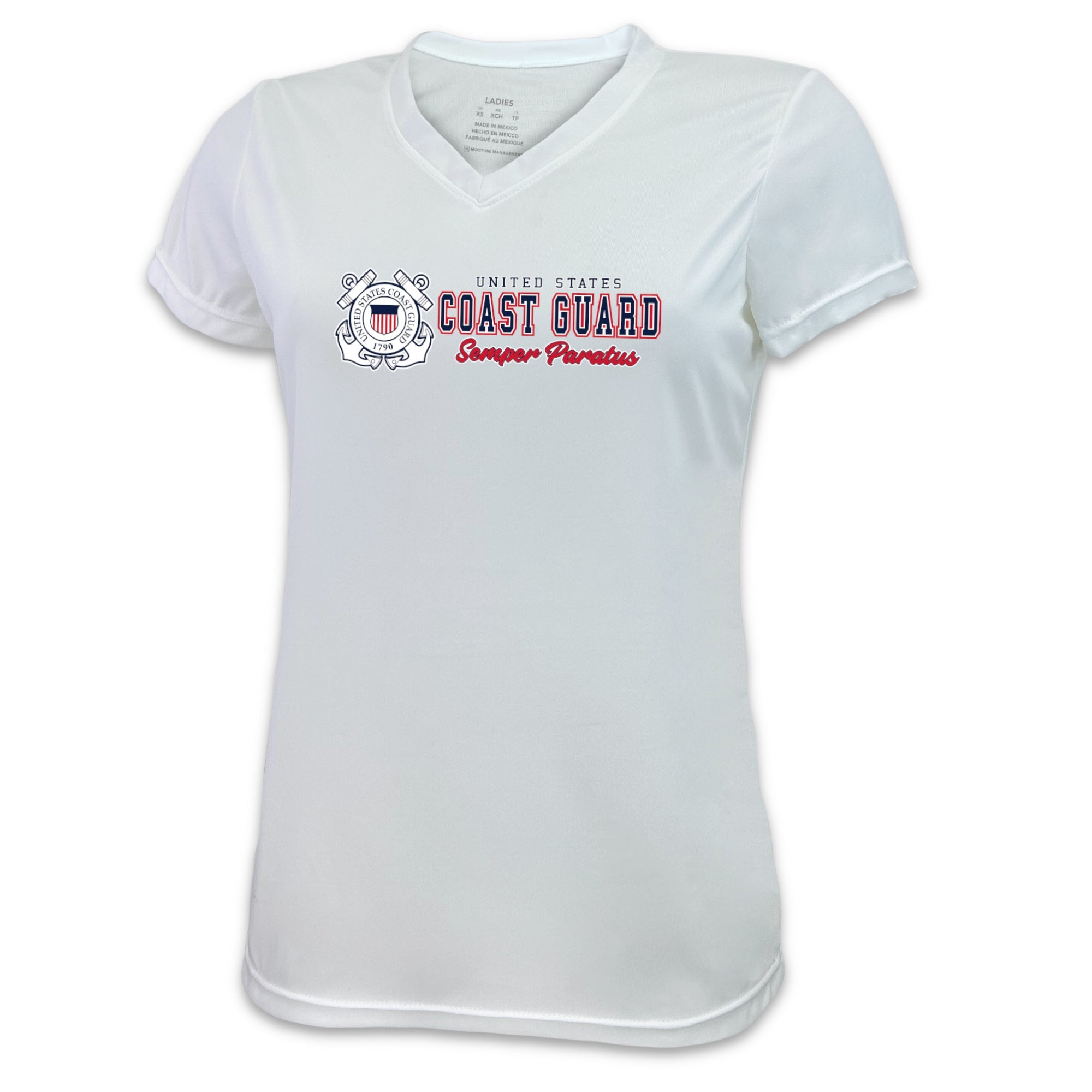 Coast Guard Ladies Semper Paratus Performance T-Shirt