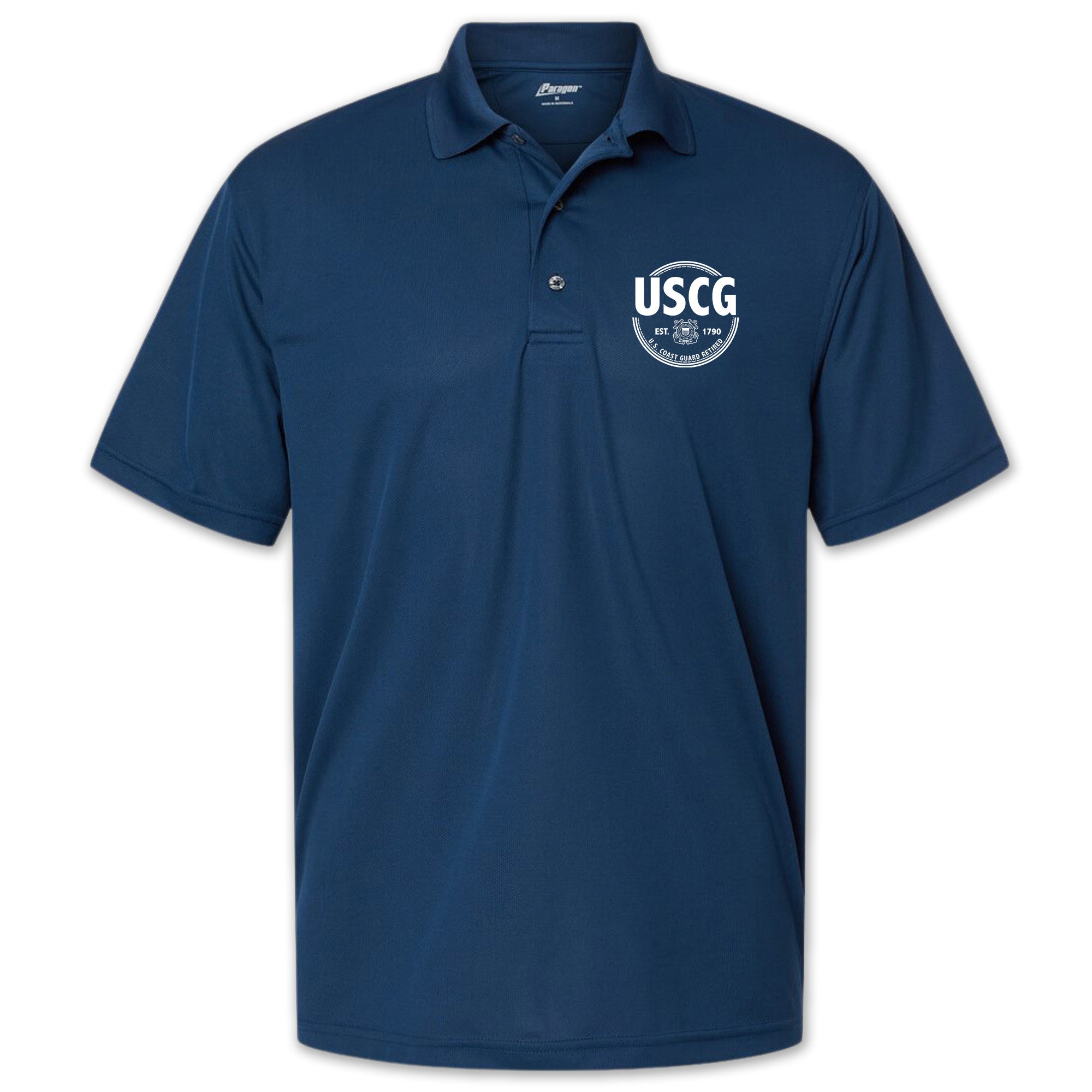 Coast Guard Retired Performance Polo