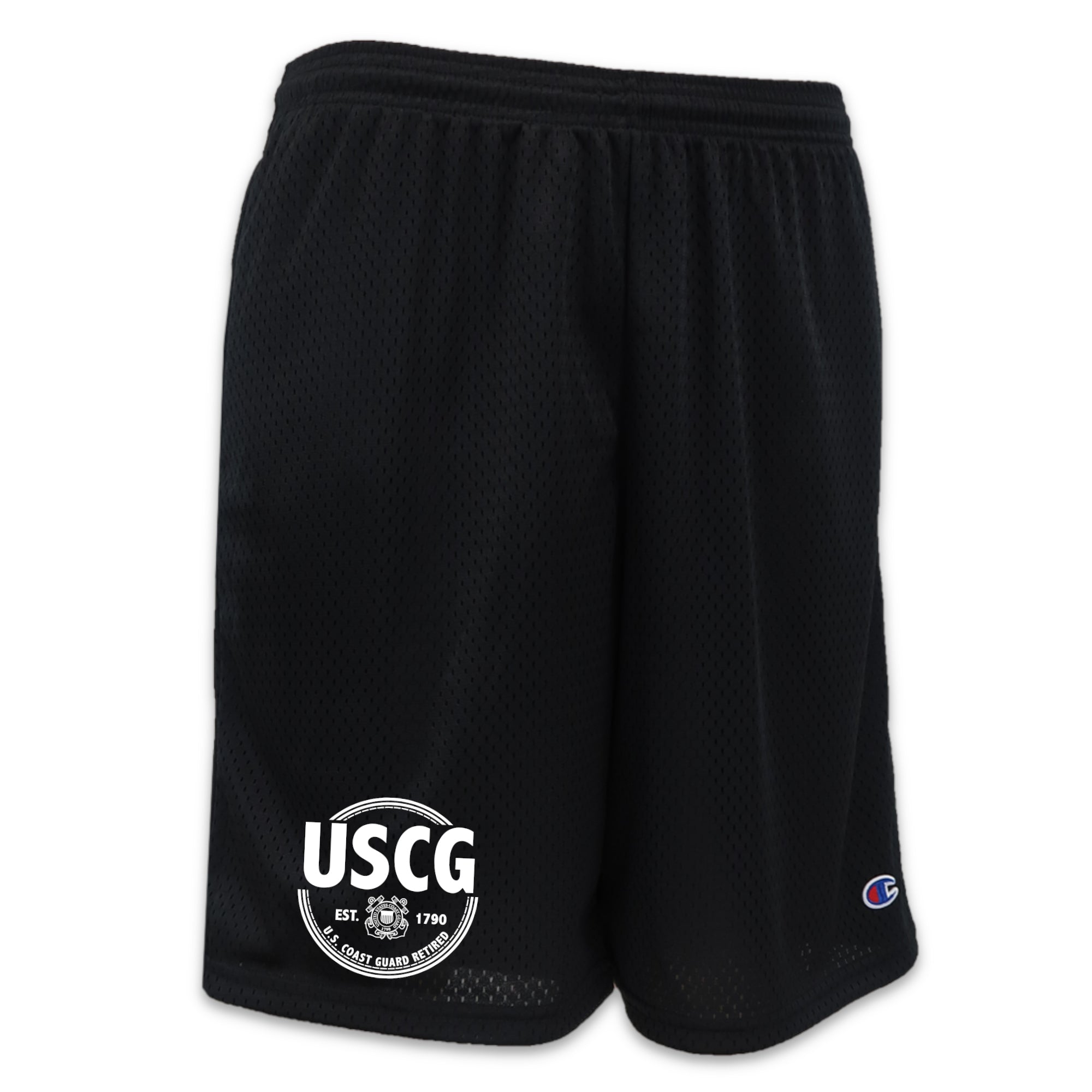 Coast Guard Champion Retired Mesh Short