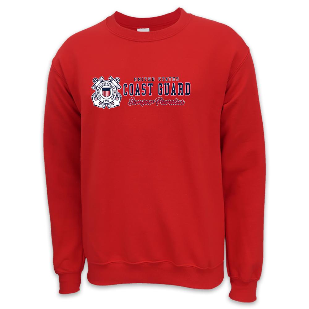 United States Coast Guard Semper Paratus Crewneck