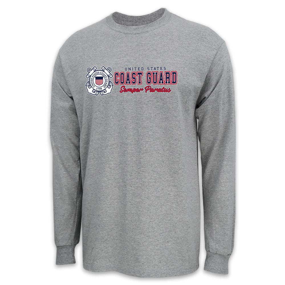 United States Coast Guard Semper Paratus Long Sleeve T-Shirt