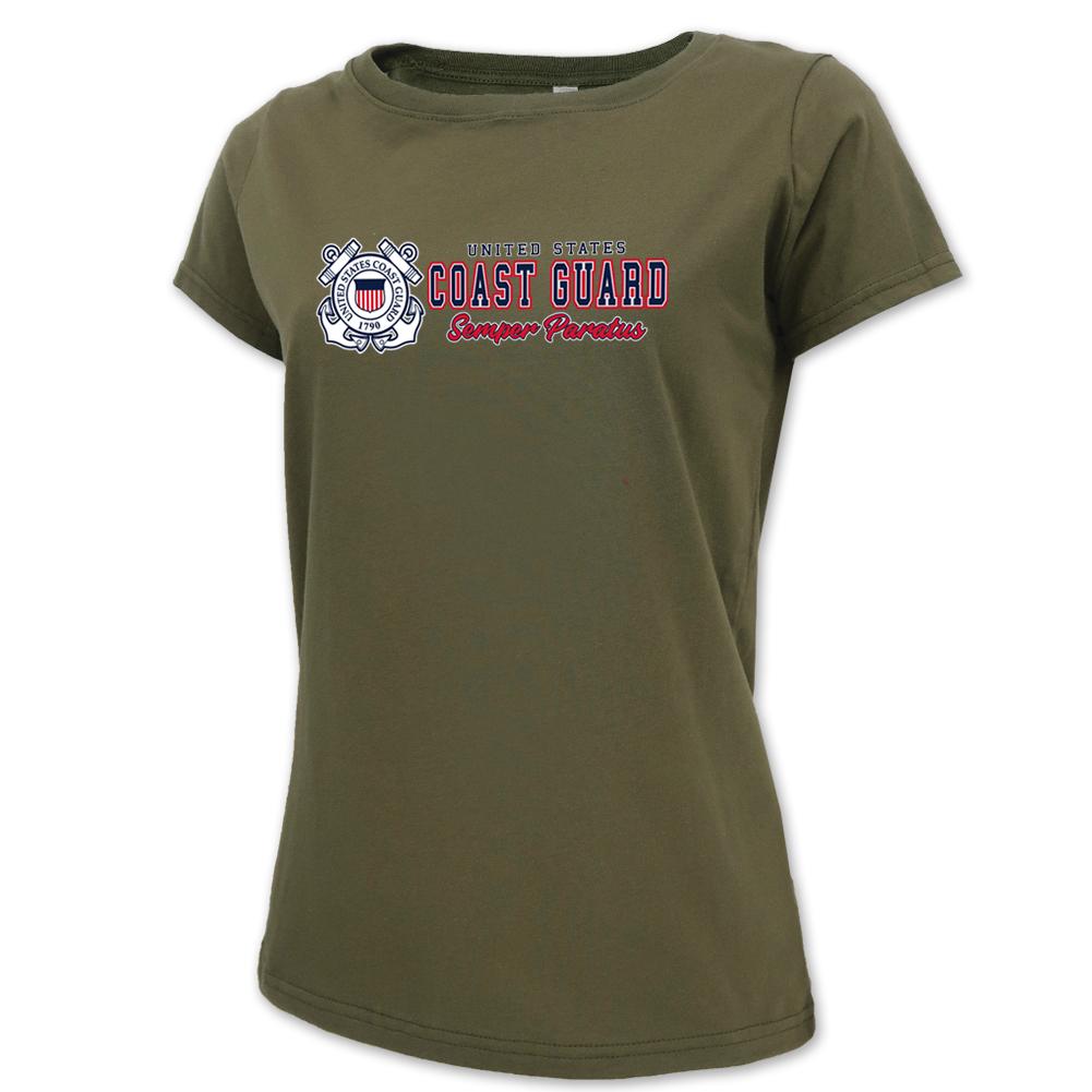 United States Coast Guard Ladies Semper Paratus T-shirt