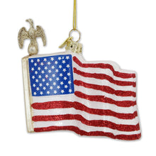 Load image into Gallery viewer, American Flag Ornament