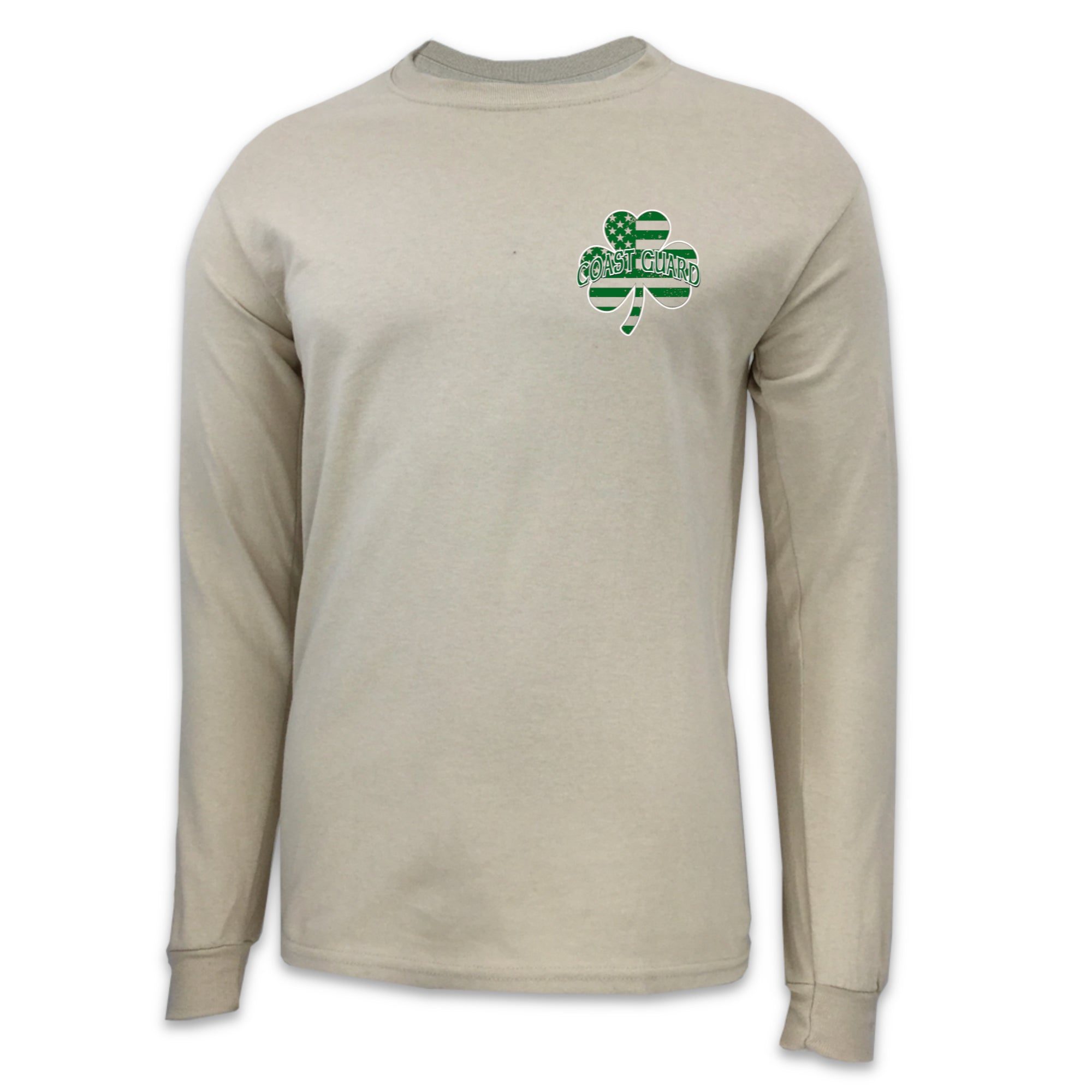 Coast Guard Shamrock Long Sleeve T-Shirt