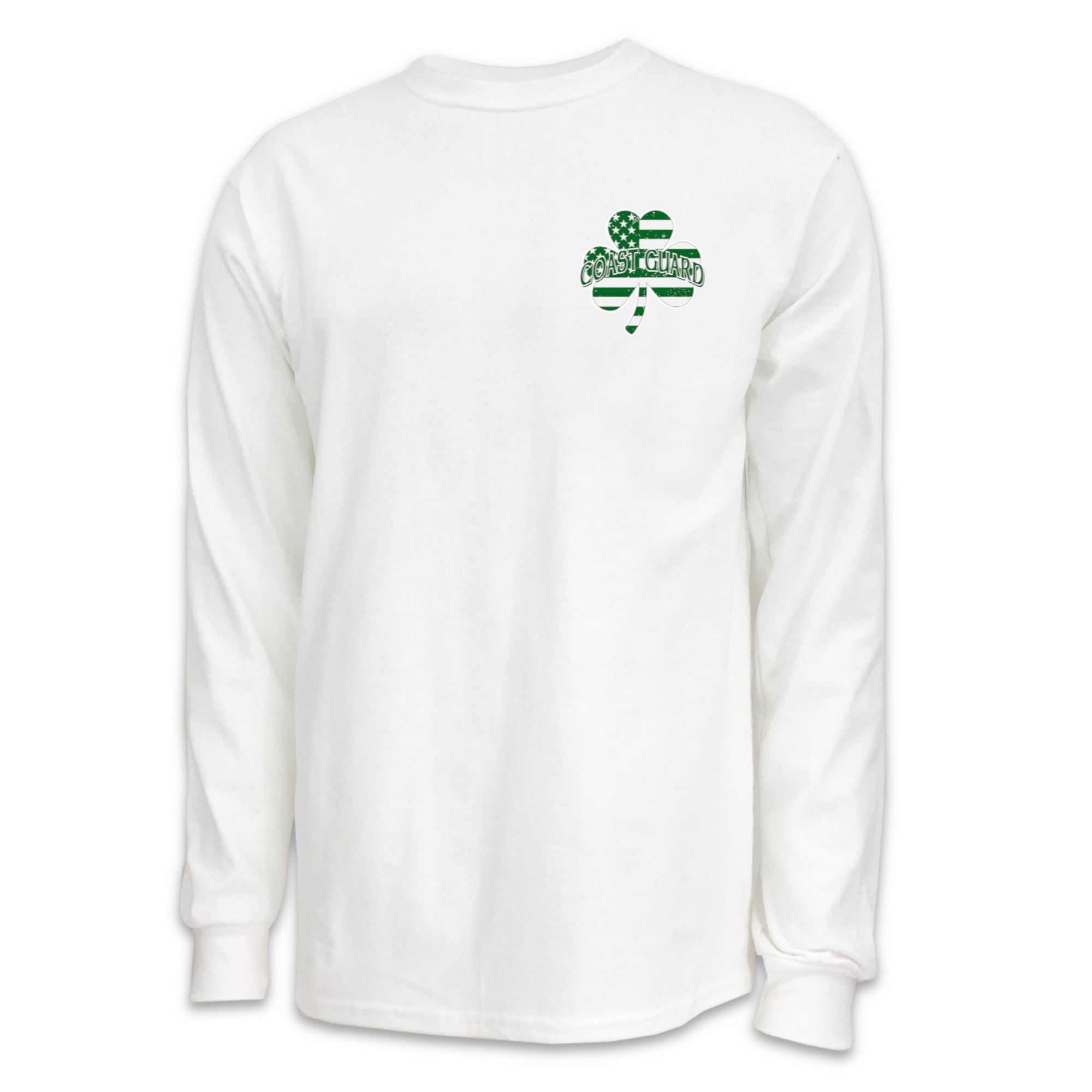 Coast Guard Shamrock Long Sleeve T-Shirt