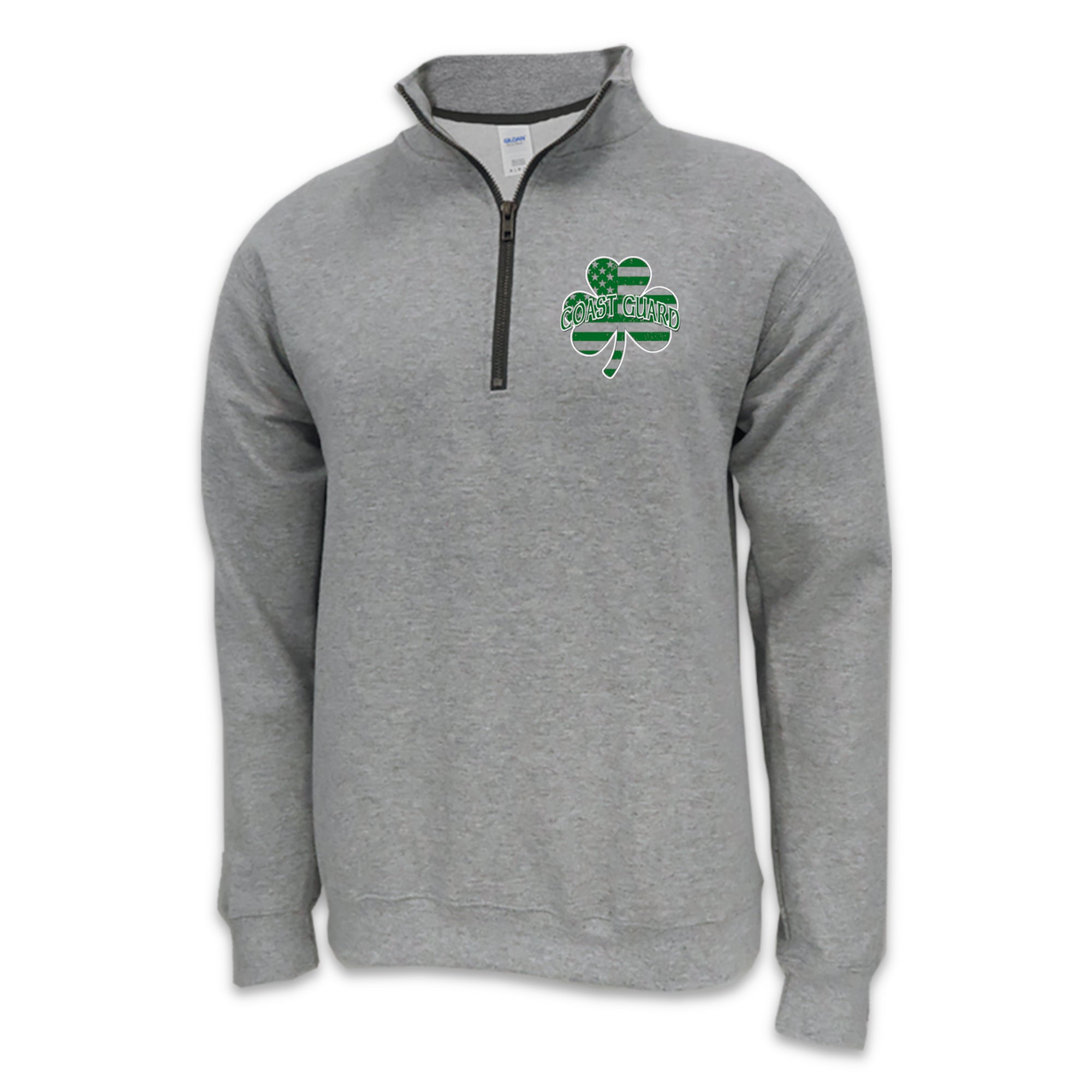 Coast Guard Shamrock Quarter Zip