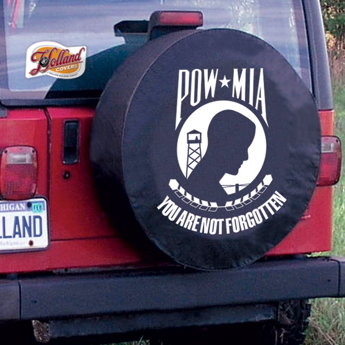 POW/MIA Tire Cover*