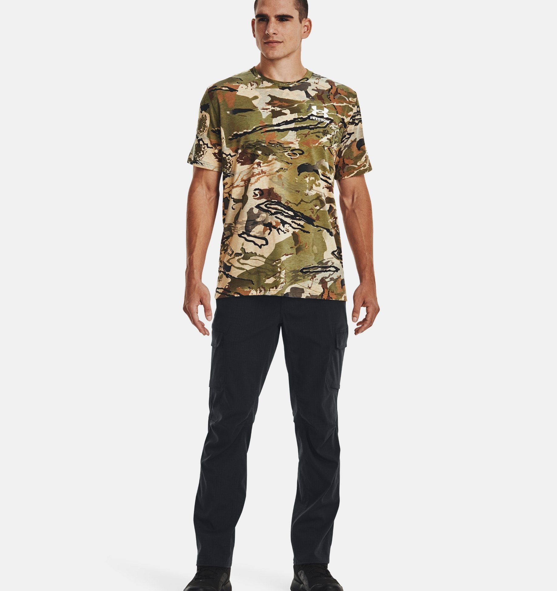 Under Armour Freedom Camo T-Shirt (Sand)