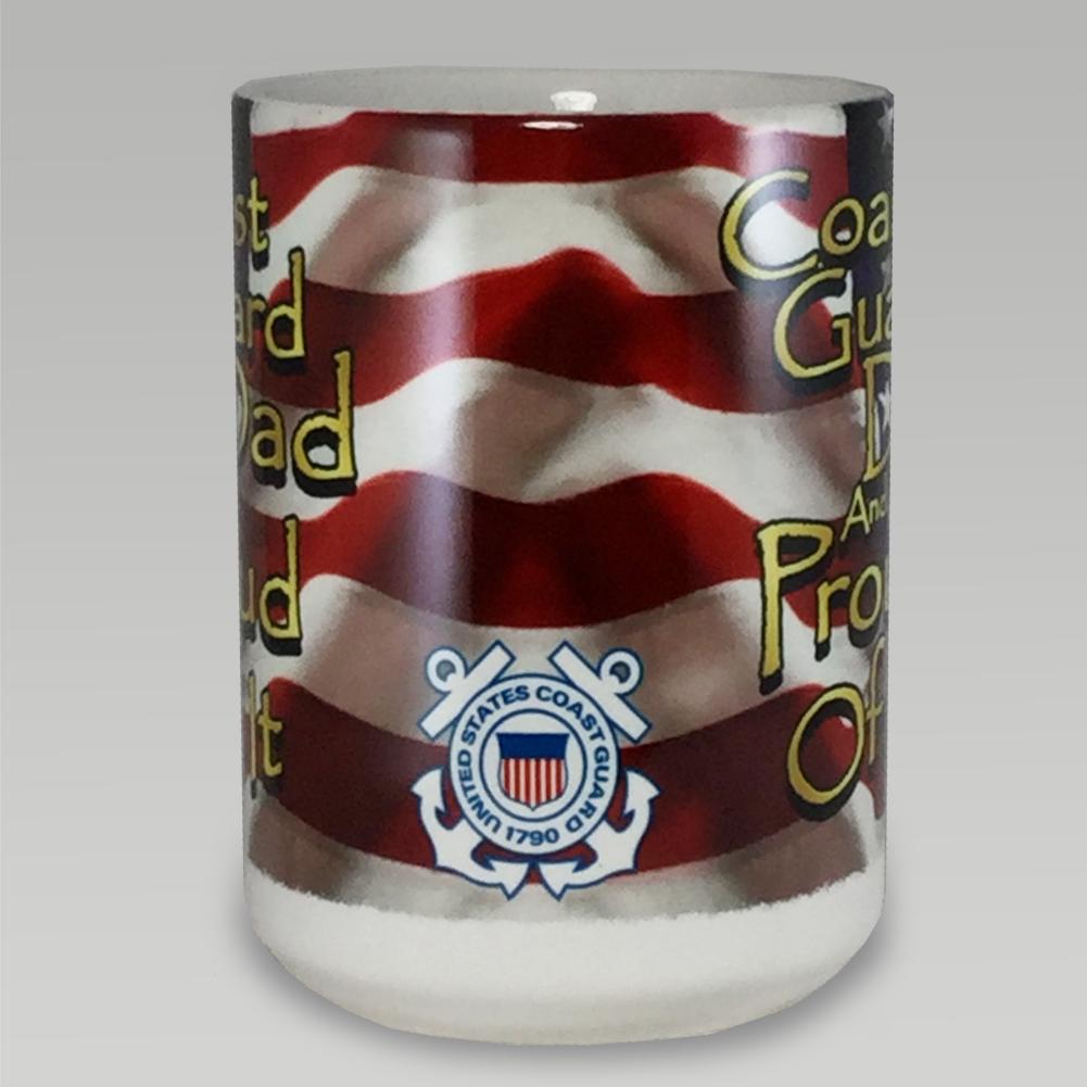 COAST GUARD DAD COFFEE MUG 1