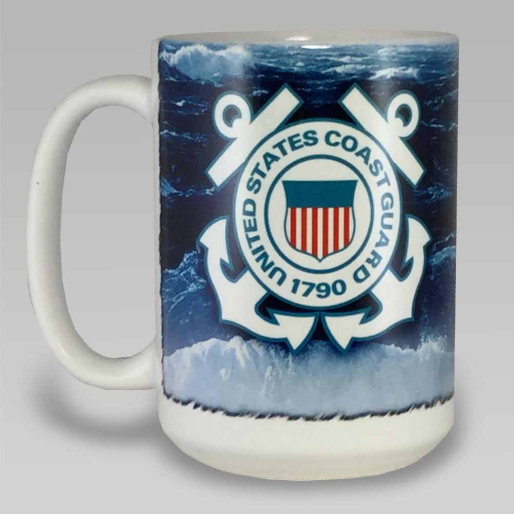 COAST GUARD SEAL COFFEE MUG 1