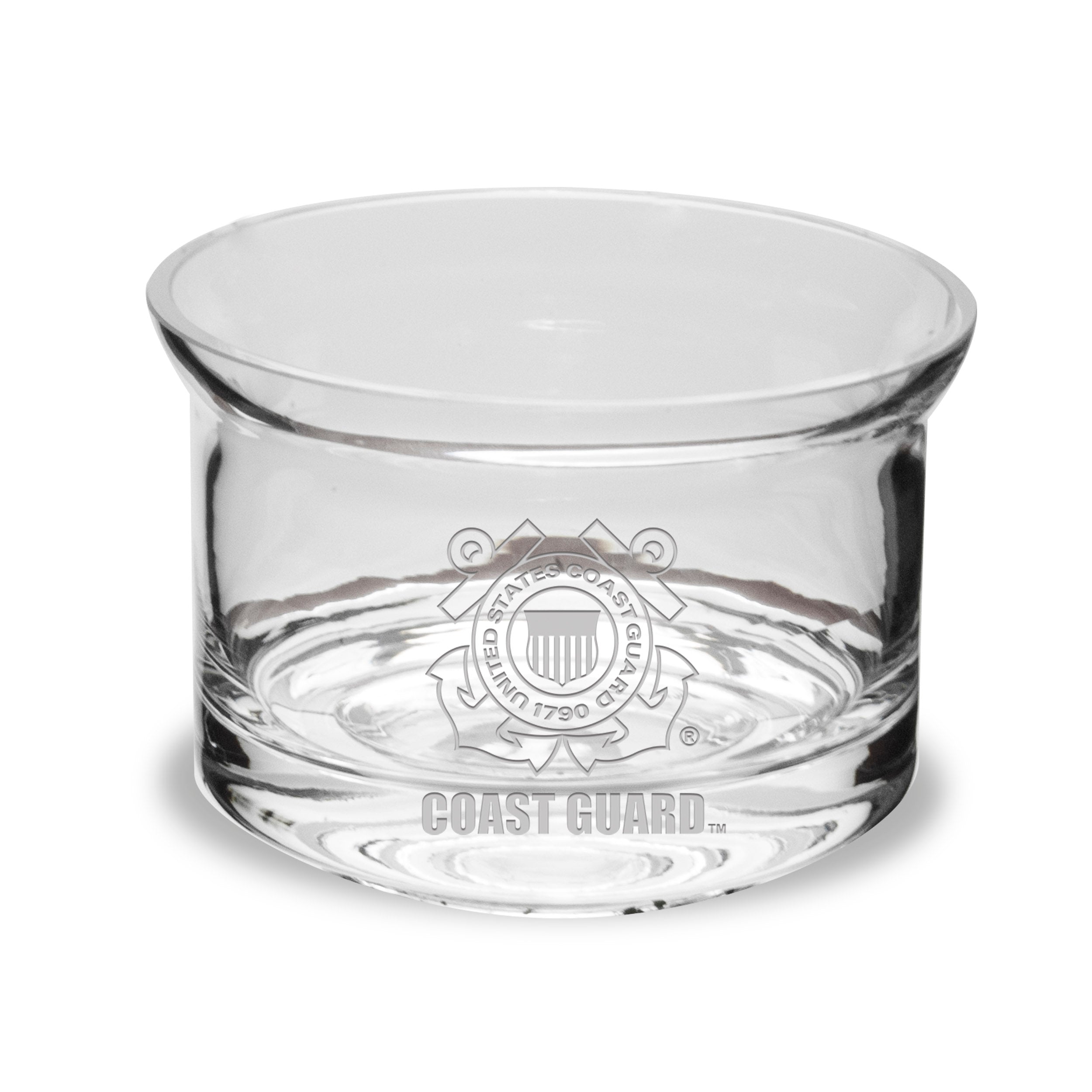 Coast Guard Seal Flair Sided Candy Bowl*